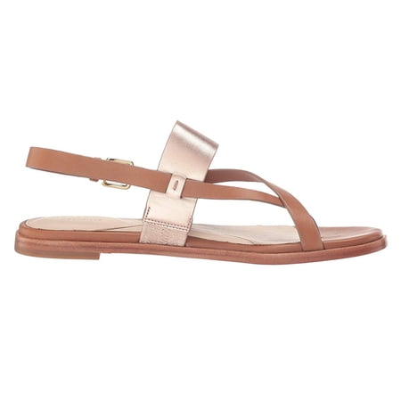UPC 190595319967 product image for Cole Haan Anica Thong Sandal Pecan Rose Gold Metallic | upcitemdb.com