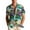#JIE-Sky Blue, variant on CYiJun George Button Down Shirt for Men Summer Short Sleeve Floral Beach Button Down Hawaiian Tops