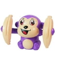 thumbnail image 3 of Viflosae Toys for Ages 5-7 Gift for Boys Santa Claus Toys Cute Flipping Dancing Toy Rolling Monkey Sound Control Music LED Interactive Kids Toys Age-Appropriate, 3 of 8