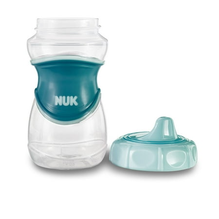 Photo 1 of NUK Everlast Hard Spout Cup, 10 oz, Blue