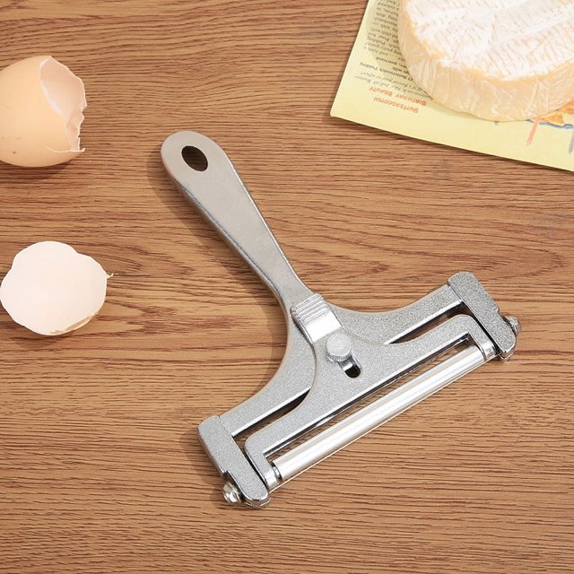 Espátula ajustable para cortar mantequilla, cortador de queso, cepillo de alambre 304, utensilio de cocina