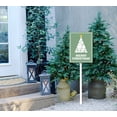 thumbnail image 5 of Eveokoki Christmas Decorations Outdoor Yard Signs -Merry Christmas Tree Aluminum Signs with Stakes for Winter Holiday Christmas Outside Yard Pathway Lawn Decor Supplies, 5 of 6