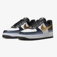thumbnail image 2 of Ni&ke Air Force 1 Low 'White/Black/Gold' (HJ9128-100) Expeditedship, 2 of 6