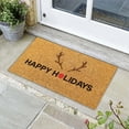 thumbnail image 1 of Dsscvnef Festive Christmas Themed Area Rug Non Holiday Doormat for Home Indoor/Outdoor Use through Blankets Fuzzy Couch Blanket, 1 of 4