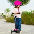 thumbnail image 3 of smarTrike T5 Scooter - 2 in 1 Three Wheel Scooter, For Ages 3+ - Pink, 3 of 4