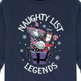 thumbnail image 3 of The Nightmare Before Christmas - Naughty List Legends - Toddler And Youth Long Sleeve Graphic T-Shirt, 3 of 5