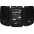 thumbnail image 1 of Kit amplificador de altavoces PA Pyle de 600 W y 8 canales con subwoofer, 1 of 7
