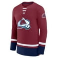 thumbnail image 2 of Men's Fanatics Burgundy Colorado Avalanche High Point Long Sleeve T-Shirt, 2 of 3
