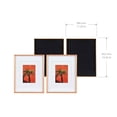 thumbnail image 4 of Prinz 11"x14" Double Matted for 8"x10" or 5"x7" Metal Table Top Picture Frame in Gold, 2 Pack, 4 of 5