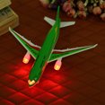 thumbnail image 4 of Vehículo de Juguete Aleación Likrtyny Air Bus Modelo Niños Avión Pasajero Verde, 4 of 8