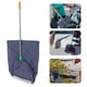 thumbnail image 2 of Bolsa de jardín tipo recogedor, grande, con asa, reutilizable, resistente, para hojas, cubo de basura, recogedor de basura para césped, piscina, gris oscuro., 2 of 5