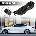 thumbnail image 2 of Unique Bargains 5 Pin 5.5m 18Ft Dash Cam Rearview Backup Camera Reverse Extension Cord Car  Recorder Cable Male to Female Video Extension Wire, 2 of 6
