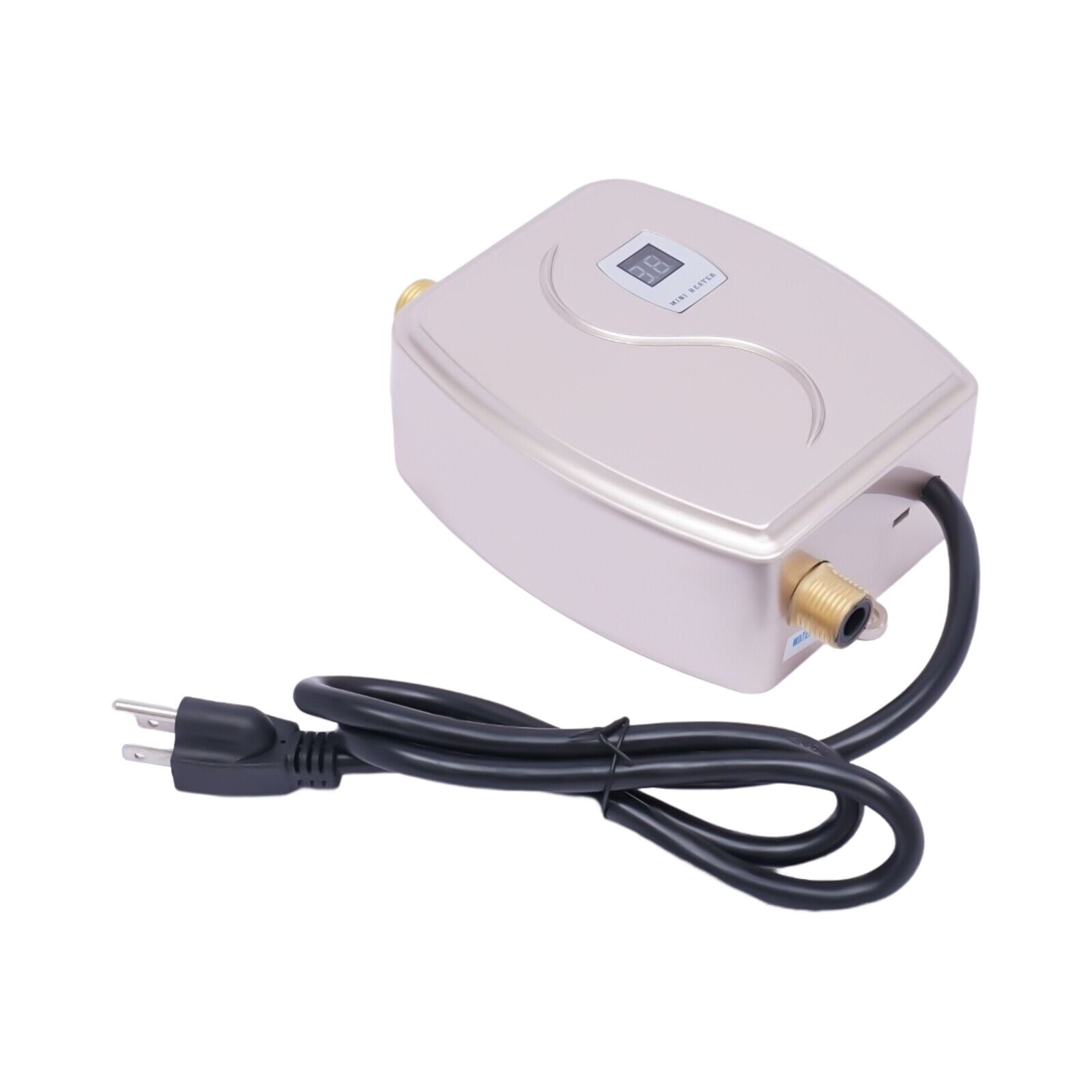 Oukaning Water Heater Tankless Electric Water Heater Portable Wall Mount  Instant Heating Hot Water With LCD Digital Display - Walmart.com