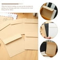 thumbnail image 3 of WRISTBIQUE 100Pcs Paper Small Envelopes in Simple Style for Daily Life and Festival Greetings 3.9X3.5X0.04in, 3 of 8