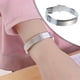 thumbnail image 4 of Pulseras deportivas DIY para parejas, brazalete ajustable para hombres, mujeres, parejas, niños y niñas. blanco, 4 of 9