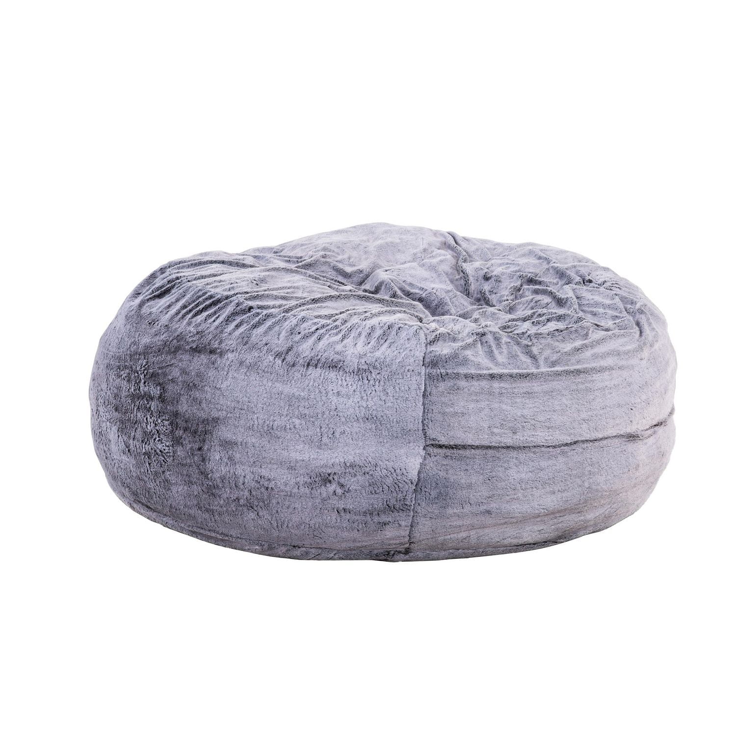 Sealy® Bala 5ft Faux Fur Memory Foam Bean Bag - Taupe