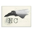 thumbnail image 2 of The Stupell Home Decor North Carolina Black and White Photograph on Cream Paper Postcard Wall Plaque Art, 2 of 3
