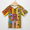 thumbnail image 3 of Scooby Doo Kid's T-Shirt Short Sleeve T-Shirt Tops Summer Tee Shirt for Boys Girls 110CM, 3 of 8