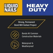 Liquid Nails Heavy Duty Construction Adhesive, 10 oz