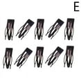 thumbnail image 2 of SSKFHGI 10pcs Doublegrip Hair Side Clips Metal Snap Barrettes Tools NICE Hair, 2 of 9