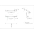 thumbnail image 3 of Thatcher Cabinet Pull, Matte Black, 3 of 7
