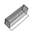 thumbnail image 3 of Wall Mounted Spice Rack Organizer for Cabinet Door Iron Kitchen Hanging Storage Rack Storage Basket Punch  Hanging Wall Organizer Baskets for Dormitory Bedroom, 3 of 7