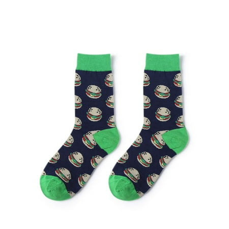 

〖Yilirongyumm〗 Socks Women Cotton Funny Print Socks Ankle Socks Funny Gifts Dress Socks
