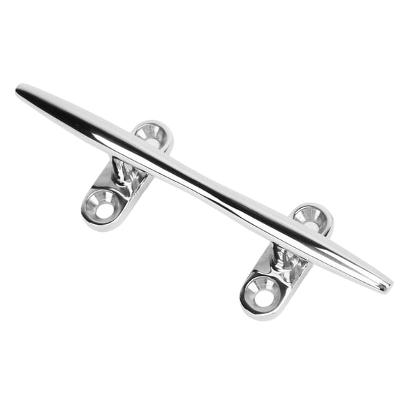Boat Cleat Open Base, 316 Stainless Steel Boat Dock Cleats with Installation Screws Heavy Duty Boat Tie Cleat Marine Grade Rope Cleat for Boats and Yachts