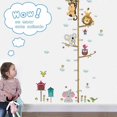 thumbnail image 4 of Cartoon Height Measure Wall Stickers for Kids Room Growth Chart Children Bedroom Kindergarten Nursery Room Decor, 4 of 4