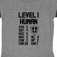 thumbnail image 3 of Inktastic Level 1 Human Boys or Girls Baby Bodysuit, 3 of 4