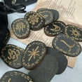 thumbnail image 4 of kurtrusly Runes de Sorcière Symbole Gypsy Ensemble de Runes de Sorcière avec Sac de Rangement pour Méditation, 4 of 8