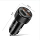thumbnail image 4 of Cargador Coche 5V 3A 3 Puertos USB PD Tipo-C Carga de Teléfono para iPhone 14 Pro Negro FLhrweasw  Nuevo, 4 of 4
