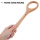 thumbnail image 5 of Batidor de masa de madera, mango ergonómico, varilla para mezclar masa madre, varilla para mezclar masa de pan, gancho de madera portátil, accesorio para hornear, 5 of 7