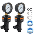 thumbnail image 2 of 2X 98209800 High Flow Manual Air Relief Valve w/ Gauge for Pentair Pool Filters, 2 of 13