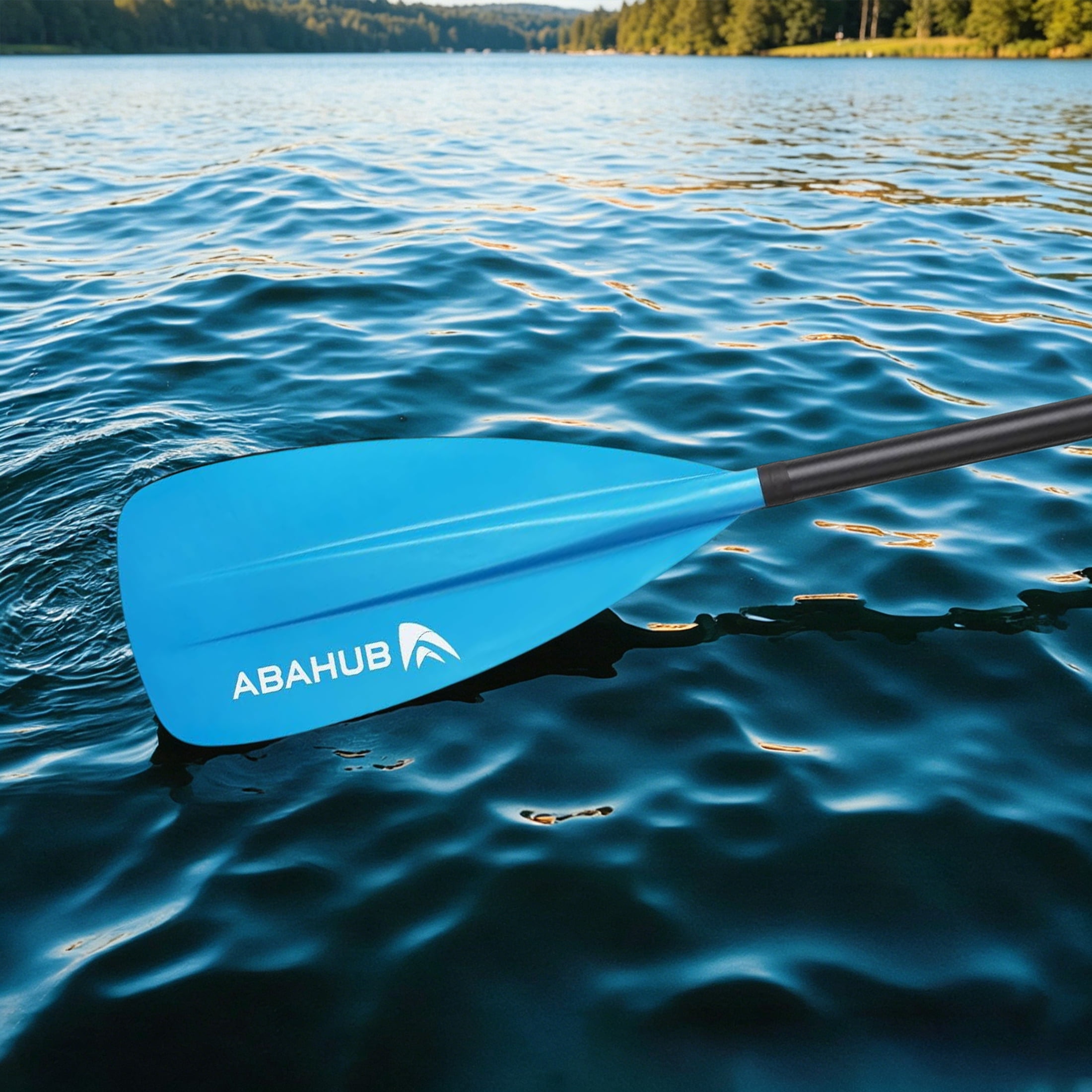 AbahubFit Adjustable SUP Paddle (3-Piece) Lightweight Stand-up Paddle Oars for Paddleboard, Aluminum Alloy Shaft 68" - 84"