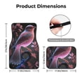 thumbnail image 5 of Yiaed Bird6 Print Carpet Floor Mats for Cars, Auto Accessories Front & Rear Car Floor Mats Car Floor Foot Mat Sets of 4 Pieces, 5 of 7