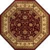 thumbnail image 2 of Rugs.com Aditi Collection Rug – 8' Octagon Red Low Rug Perfect For Living Rooms, Kitchens, Entryways, 2 of 9