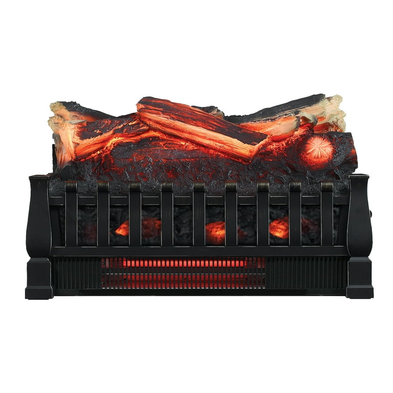Duraflame Infrared Quartz Log Set Heater with Ember Bed