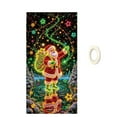 thumbnail image 1 of Christmas Fluorescent Door Width Door Cover Background, 1 of 1
