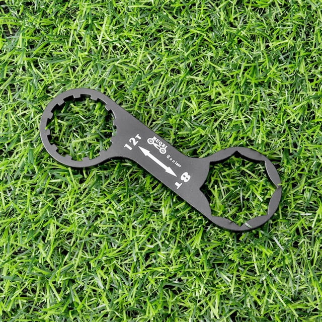 Llave De Bicicleta Tmvgtek Llave De Extracción De Tapa De Horquilla Delantera De Bicicleta Mtb Muqzi Para Xcm/Xcr/Xct/Rst (Negro)