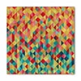 thumbnail image 1 of Abstract Bandana, Triangles Fractal Aztec, Unisex Head and Neck Tie, by Ambesonne, 1 of 2
