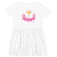 thumbnail image 3 of Inktastic Tooth Fairy Girls Pink Girls Toddler Dress, 3 of 5