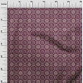 thumbnail image 3 of oneOone Cotton Cambric Maroon Fabric Asian Suzani Craft Projects Decor Fabric Printed By The Yard 42 Inch Wide, 3 of 5
