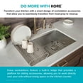thumbnail image 4 of KRAUS Workstation Kitchen Sink Dish Drying Rack in Stainless Steel, 4 of 7
