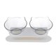 thumbnail image 3 of cats and dogs Kitten - Cuenco doble portátil con soporte para y, 3 of 9