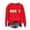 Red, variant on HOMBOM Womens Christmas Sweatshirts Crewneck Merry Holiday Graphic Light Up Xmas Pullover Sweatshirt for Adult Khaki