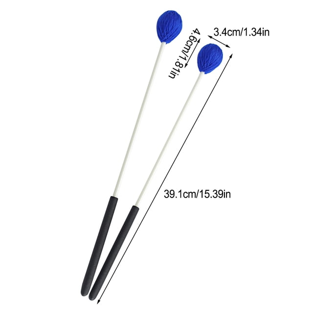 Timpani Mallet Professional Playing Hammers Universal Structure Design Music Instruments Hammer Beginner Learner Drum Mallets with Simple Handle