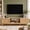 Natural Oak, variant on Seetech Wooden TV Stand for TVs up to 80", Modern Entertainment Center with Power Outlet and 2 Storage Cabinets, Natural Oak