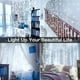 thumbnail image 3 of Luces de cortina Ollny Christmas, 300 LED, 3 x 3 m, para exteriores, color blanco, 3 of 9