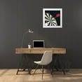 thumbnail image 3 of Greene, Taylor 26x26 White Modern Wood Framed Museum Art Print Titled - EYE OF THE BULL, 3 of 4
